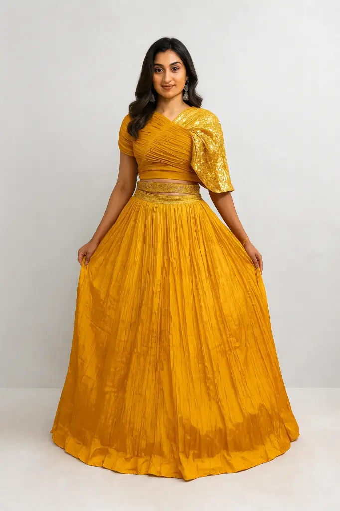 Yellow Sunshine Lehenga
