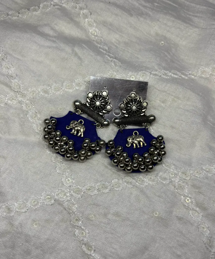 Elephant Charm Earrings