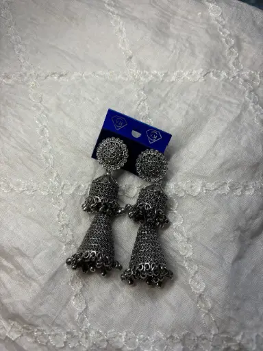 Floral Dome Jhumkas
