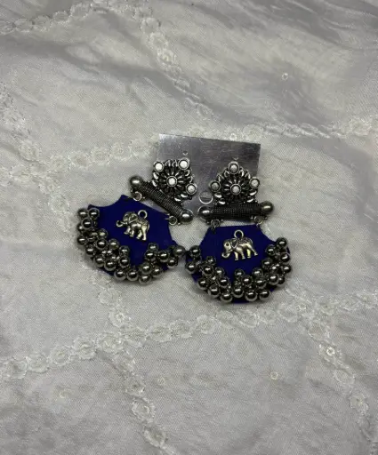 Elephant Charm Earrings